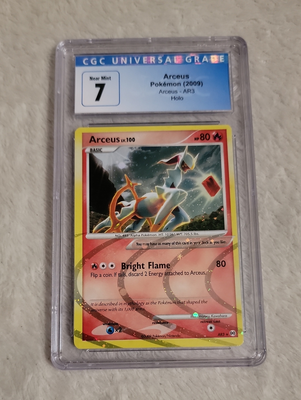 TCG Arceus AR3 Holo Rare Pokémon Card